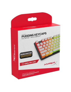 Teclado Mecánico HyperX Pudding - 104 Teclas PBT Blancas