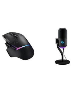Combo Ratón Inalámbrico Logitech G502 X Plus + Micrófono Yeti GX RGB