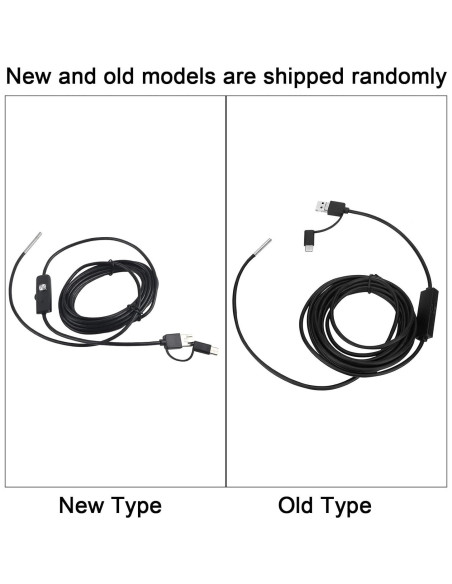 Endoscopio Naroote 3 en 1 para Android Tipo C 3.9mm HD 3.5m
