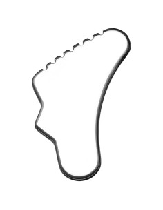 Gua Sha Corporal Sacheu de Acero Inoxidable 3.8x9.6cm