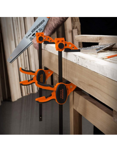 Abrazadera de Mano Jorgensen E-Z Hold 24" (60.96 cm) - Paquete de 2