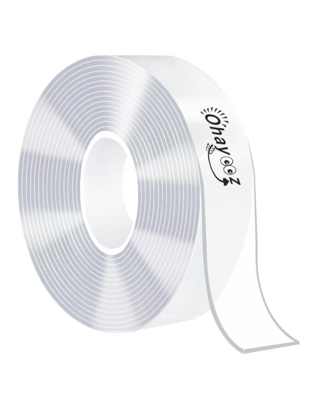 Cinta Adhesiva Doble Cara Ohayooz 3.05m Resistente al Agua