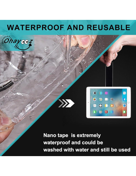 Cinta Adhesiva Doble Cara Ohayooz 3.05m Resistente al Agua