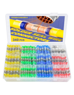 Kit de 340 Conectores de Cable Termoretráctiles Haisstronica