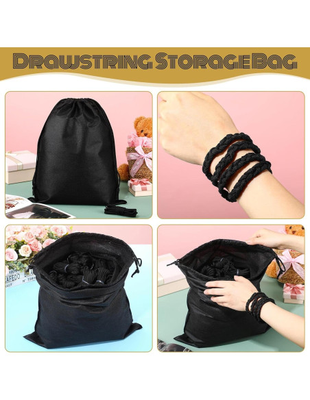 Kit de Cuerdas Paracord 550 Riakrum 80 Piezas 3.05m Negro