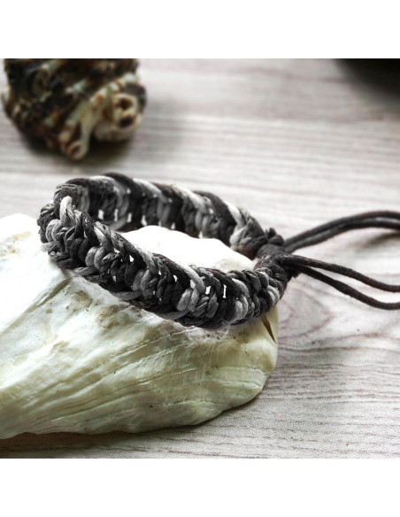 Kit de Cuerdas Paracord 550 Riakrum 80 Piezas 3.05m Negro