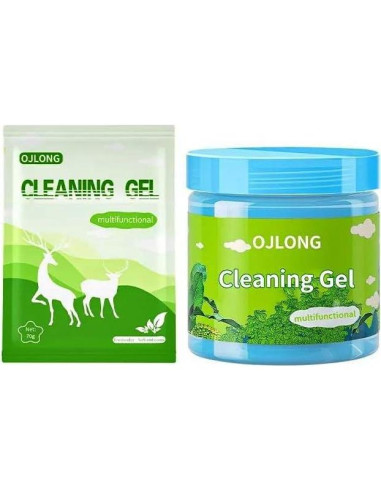 Kit de Gel de Limpieza Universal OJLONG para Automóviles y Electrónica