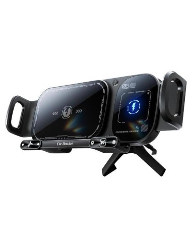 Soporte de Carga Inalámbrica para Auto Genérico 15W Ajustable