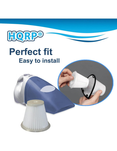Filtro Secundario HQRP 2-Pack para Black & Decker DustBuster