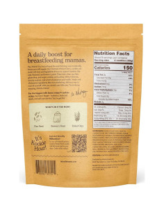 Galletas de Lactancia Miracle Mama - Avena, Nueces y Cereza - Veganas - Paquete de 2, 226.8 g 2