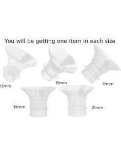 Insertos de Brida Silicona 13-21mm para Extractores de Leche 2
