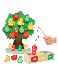 Juguetes Montessori MTTIERY de Madera para Niños 3-5 Años