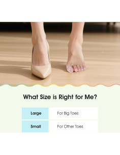 30 Protectores de Dedos de Silicona ENLOPQ para Tacones Altos 2