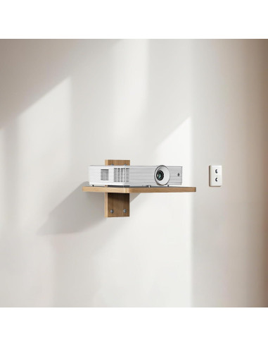 Estante Flotante de Madera WALI CS201N para TV y Proyector
