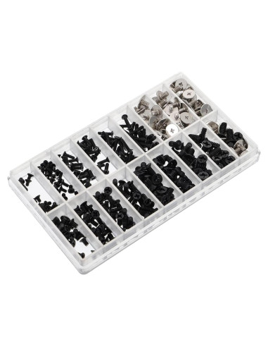 Kit de Tornillos Electrónicos ULTECHNOVO 360 Piezas Acero Inoxidable