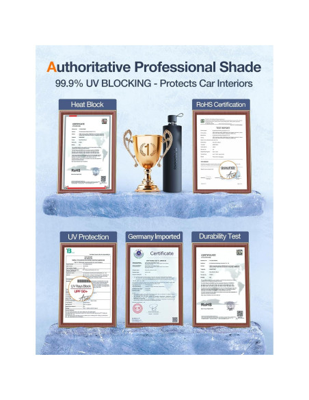 Sombrilla para Parabrisas TORRAS TS-ZYS-3 137x79cm Plegable