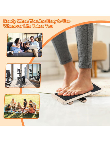 Tabla de Equilibrio Genérico para Rehabilitación de Tobillo 29.5x10.9cm