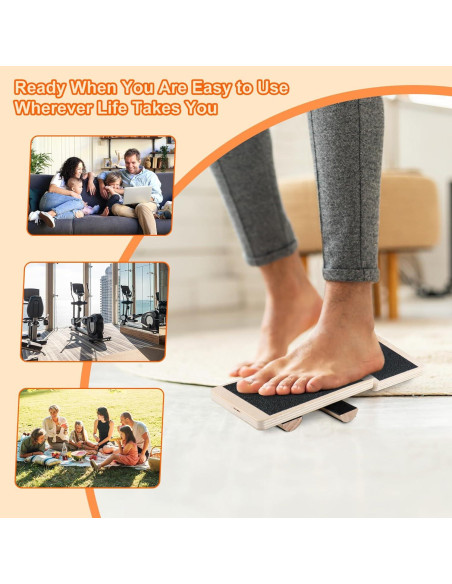 Tabla de Equilibrio Genérico para Rehabilitación de Tobillo 29.5x10.9cm