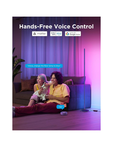 Lámpara de Pie Govee H6076 LED RGBIC Azul con Control Alexa