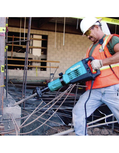 Martillo de Demolición Makita HM1307CB 14A 35 lb Azul