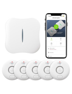 Detectores de Fugas de Agua WiFi RUIKORING 5 Sensores 120dB