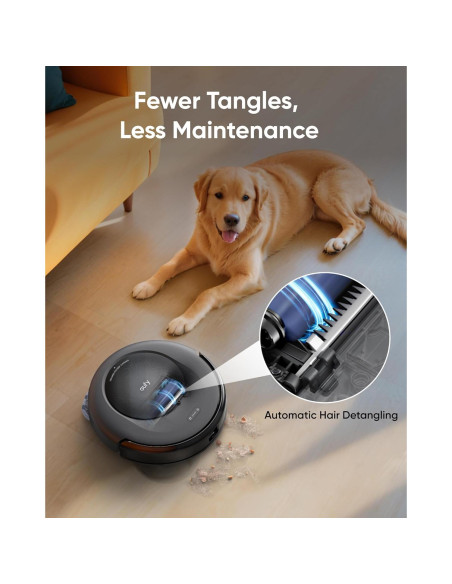 Aspiradora Robot eufy Omni C20 Renovado, 7000 Pa, Combo Mopa