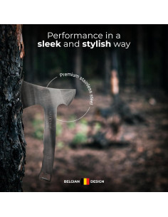 Juego de Hachas de Lanzamiento VALKYRIE - Acero Inoxidable 3 Pzas 2