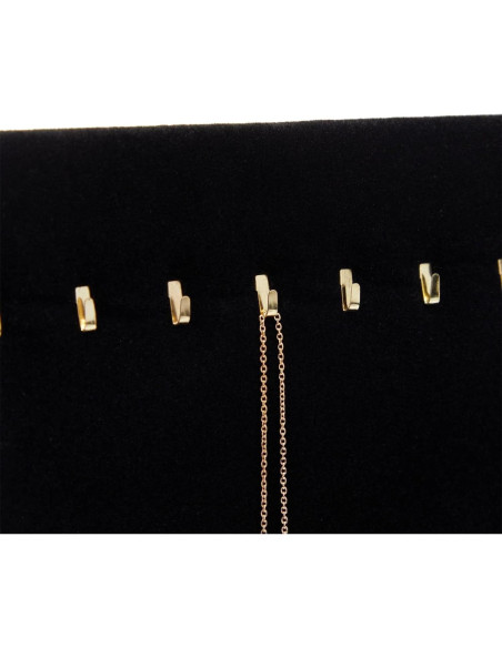 Expositores de Joyería de Terciopelo Negro Genie Crafts - 2 Piezas