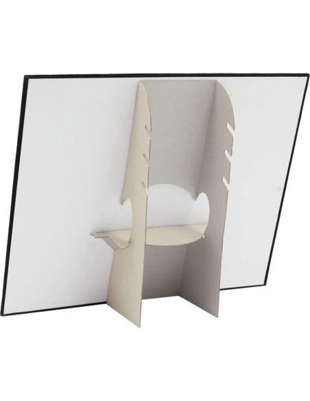 Expositores de Joyería de Terciopelo Negro Genie Crafts - 2 Piezas