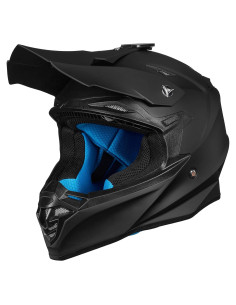 Casco Infantil Motocross ILM Modelo-216 Negro Mate S