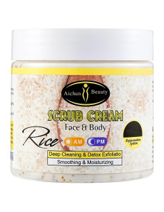 Crema Exfoliante Aichun Beauty 200ml - Limpieza Profunda y Hidratante