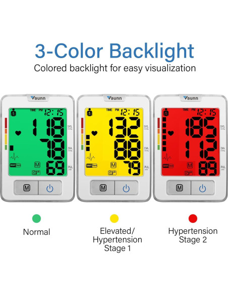 Monitor Automático de Presión Arterial Vaunn Medical Mediano