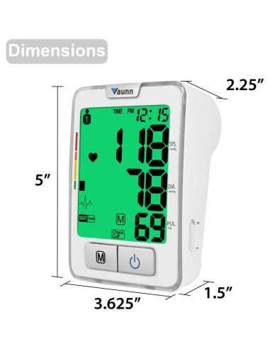 Monitor Automático de Presión Arterial Vaunn Medical Mediano
