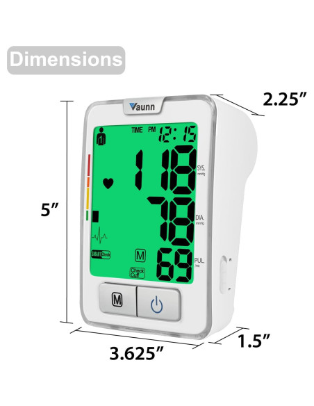 Monitor Automático de Presión Arterial Vaunn Medical Mediano