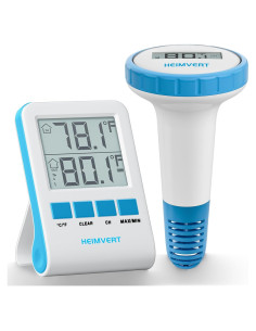 Termómetro Digital Flotante Inalámbrico HEIMVERT para Piscina