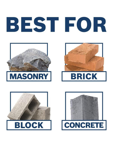 Broca de Núcleo Bosch T3913SC 25.4 mm SDS-Plus para Mampostería