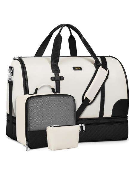 Bolsa de Ropa de Viaje Convertible I56 - Duffle Grande con Compartimento para Zapatos