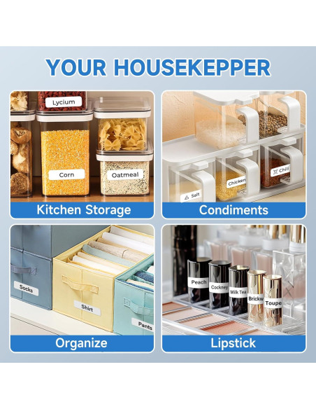 Impresora de Etiquetas Portátil DETONGER P1 Bluetooth Recargable Impresora de Etiquetas Portátil DETONGER P1 Bluetooth Recargable