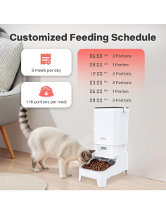 Comedero Automático MUBBI F11 para Gatos y Perros 7L 2