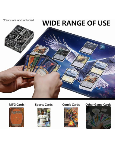 Caja de Cartas Magnética RMJKXQZG para MTG y TCG - 200+ Cartas