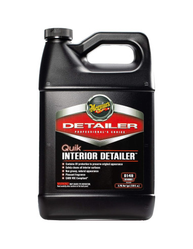 Detallador Quik para Interiores Meguiar's 3.79L Limpieza y Protección
