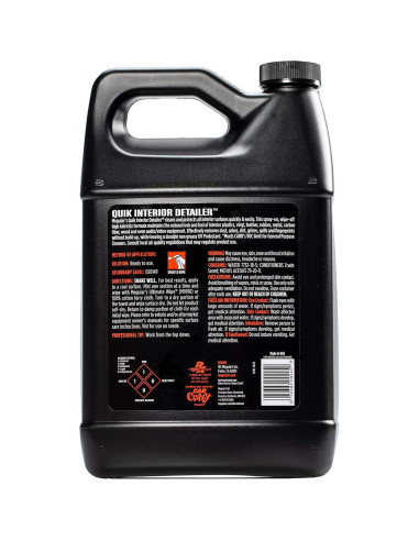 Detallador Quik para Interiores Meguiar's 3.79L Limpieza y Protección