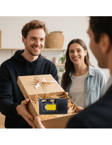 Adaptador VHS-C a VHS motorizado - Compatible con VCR