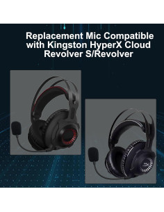 Micrófono de Reemplazo SPTSSWET para Kingston HyperX Cloud Revolver S 2