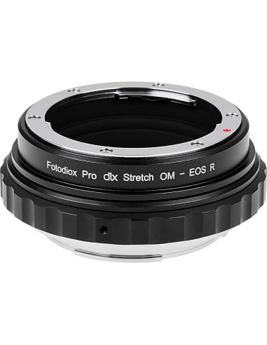 Adaptador de lente Fotodiox OM-RF-DLXS con helicoide macro y filtros ND