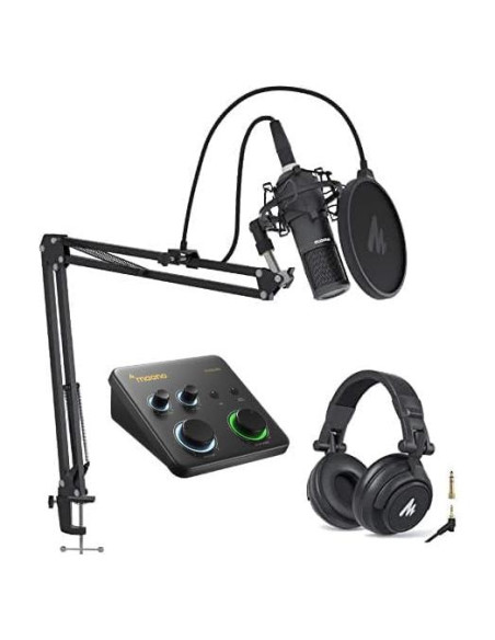 Interfaz de Audio USB MAONO PS22 Lite 24-bit/192kHz XLR