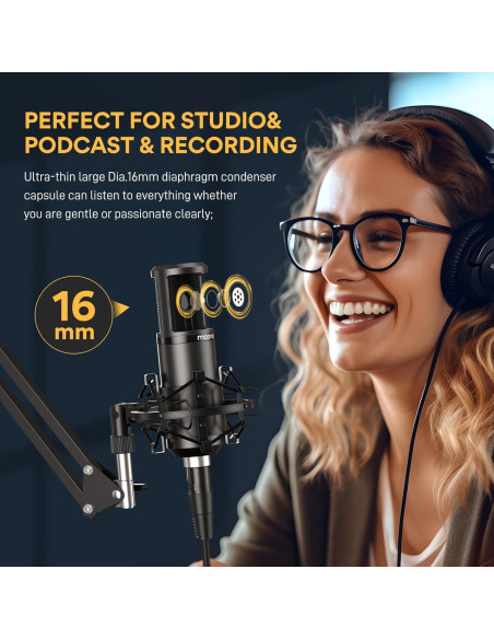 Interfaz de Audio USB MAONO PS22 Lite 24-bit/192kHz XLR