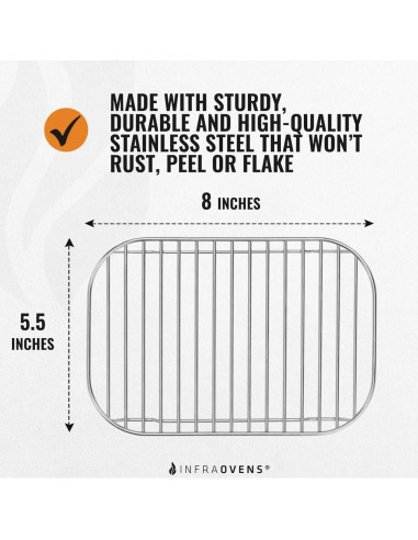 Accesorios para Freidora de Aire Ninja Dual 2 Canastas 9 Piezas