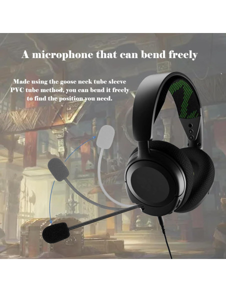 Micrófono Compatible SteelSeries Arctis 1 - Sonido Claro 360