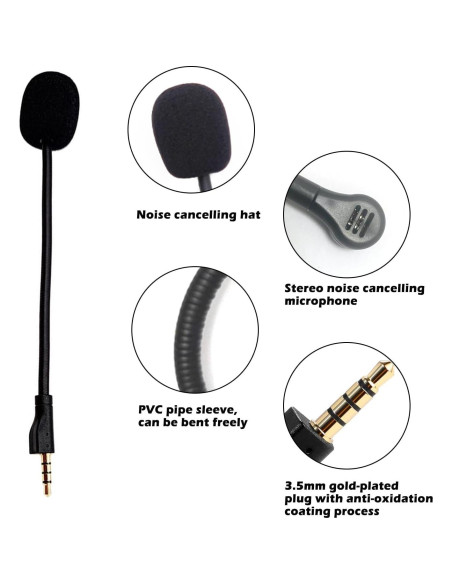 Micrófono Compatible SteelSeries Arctis 1 - Sonido Claro 360